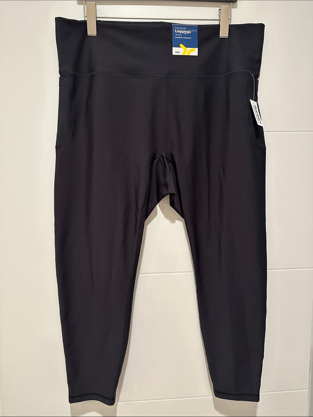 Black XXL Leggings with High Waist